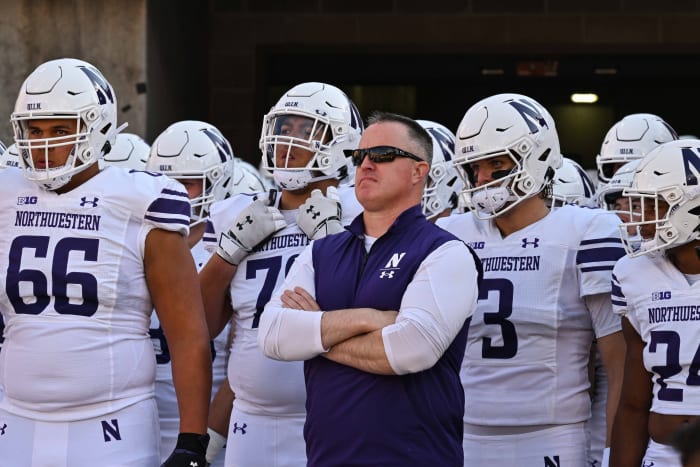 Fitzgerald, who played for two Big Ten champion Northwestern squads, had been the team’s coach since 2006.